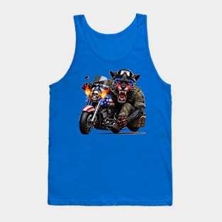 Patriot Panther Rider by focusln Tank Top